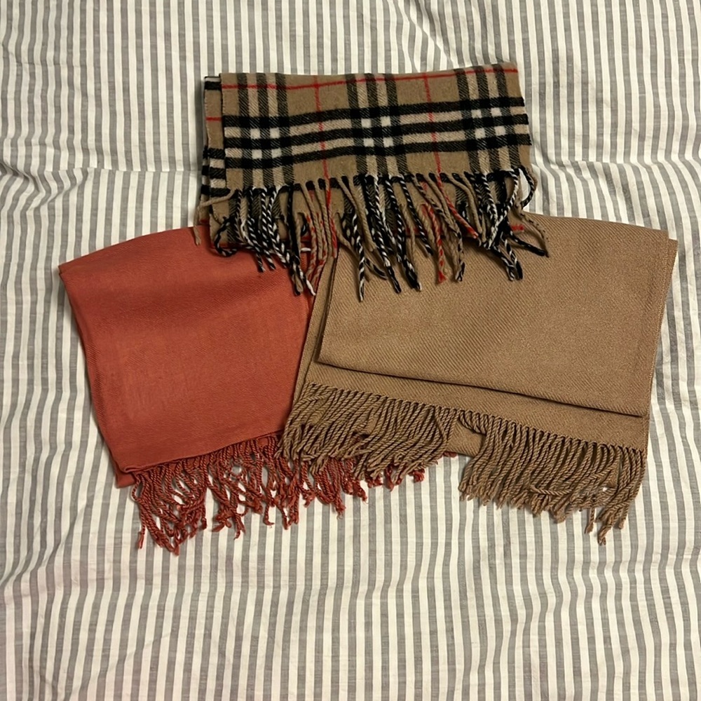 Three Cute and Warm Scarfs